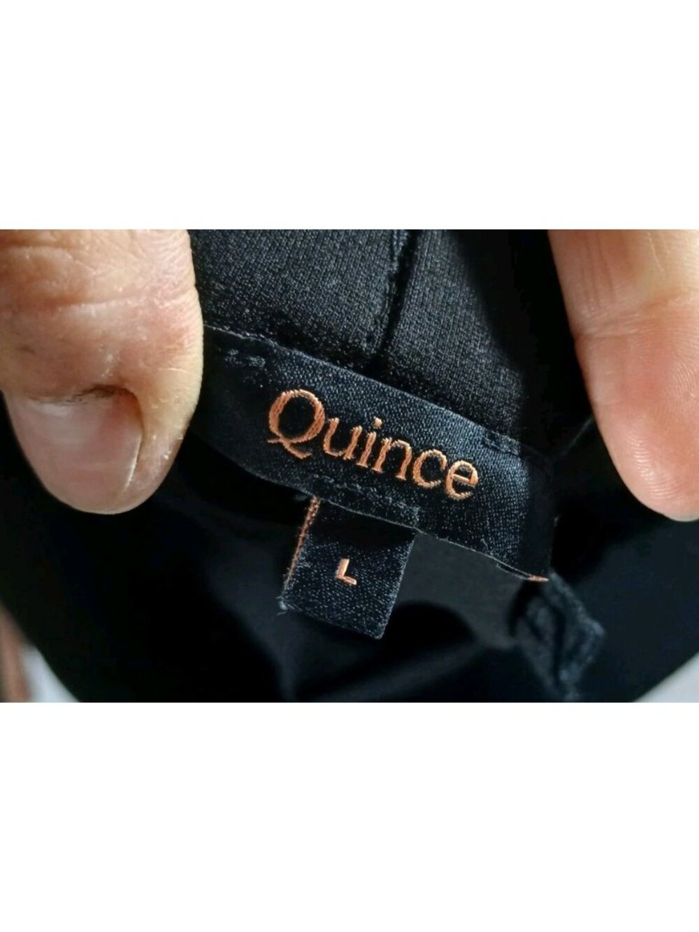 Quince Ultra Stretch Ponte Wide Leg Pants - Picture 4 of 9